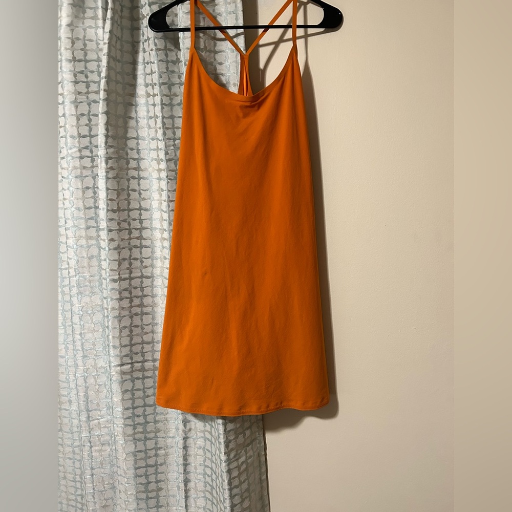 Outdoor Voices orange exercise dress woman’s size XL